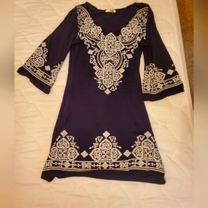 Navy bue dress size M